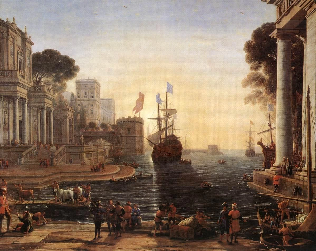 Ulisse rende Criseide a suo padre - Louvre, Parigi